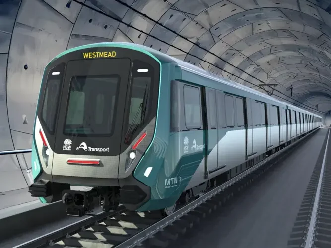 Sydney Metro West concept art